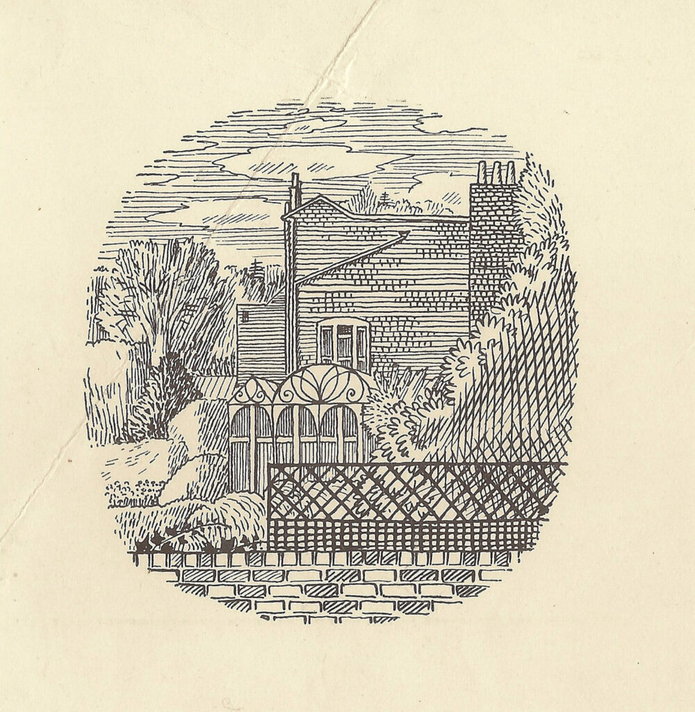 Evelyn Dunbar and Charles Mahoney - Design for page 59