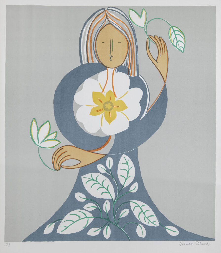 Frances Richards - Hieratic Floral Figure