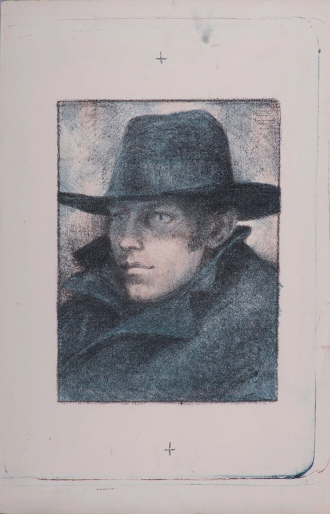 Francis Spear - Man in hat