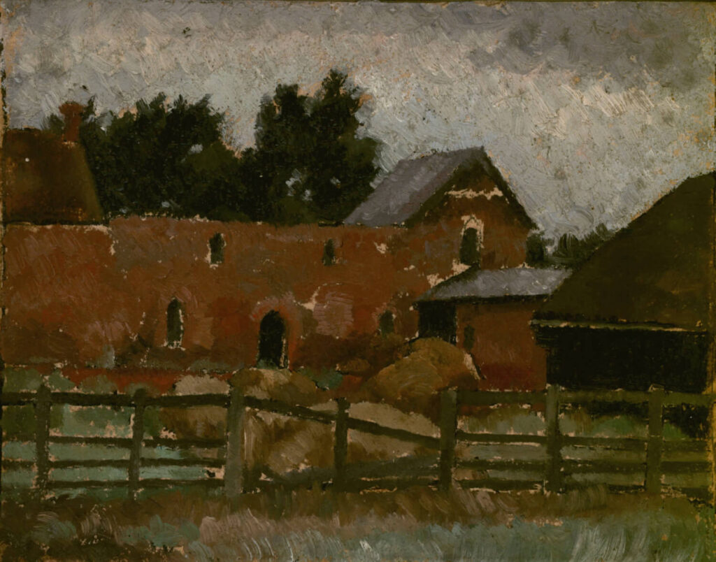 Francis Spear - RCA Sketch 'The Little Manor Farm'