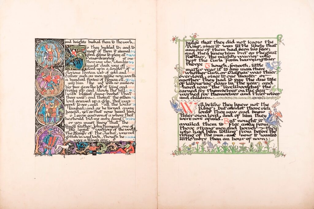 Francis Spear - The Kings Lesson by William Morris
