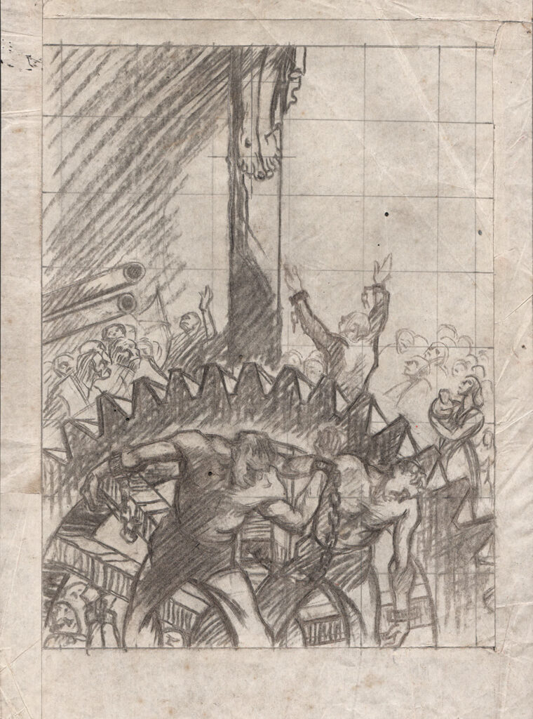 Frank Brangwyn - Allegory of War and Industry