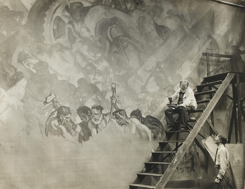 Frank Brangwyn - Brangwyn and Kenneth Center