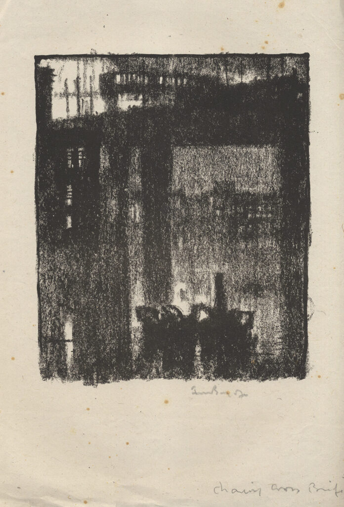 Frank Brangwyn - Charing Cross Bridge