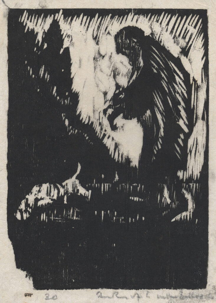 Frank Brangwyn - Hunter with Dog (V-3592)