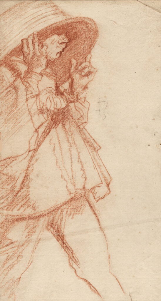 Frank Brangwyn - Man with Bowl on Head