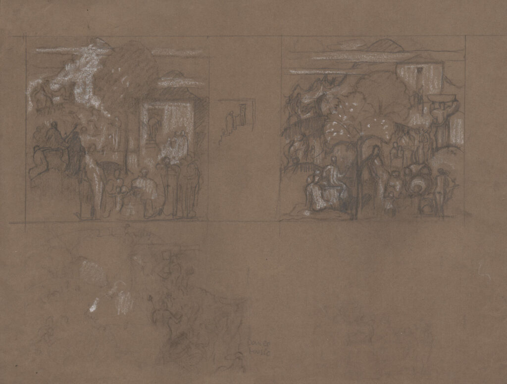 Frank Brangwyn - Preliminary Ideas 1