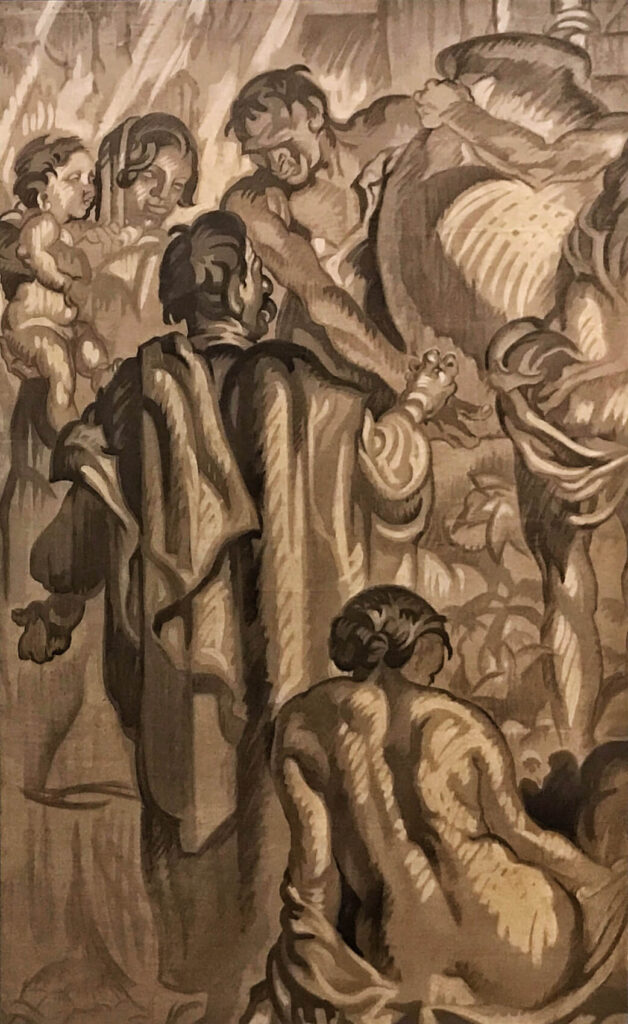 Frank Brangwyn - Study for Man the Creator