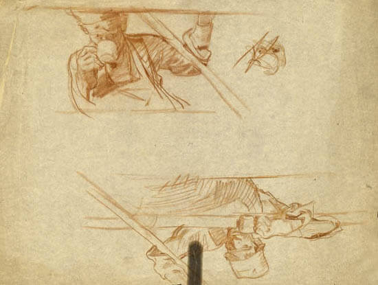 Frank Brangwyn - Study for Venice Biennale Murals