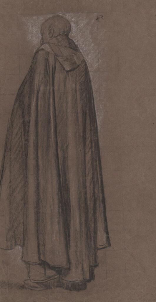 Frank Brangwyn - Study of a Monk