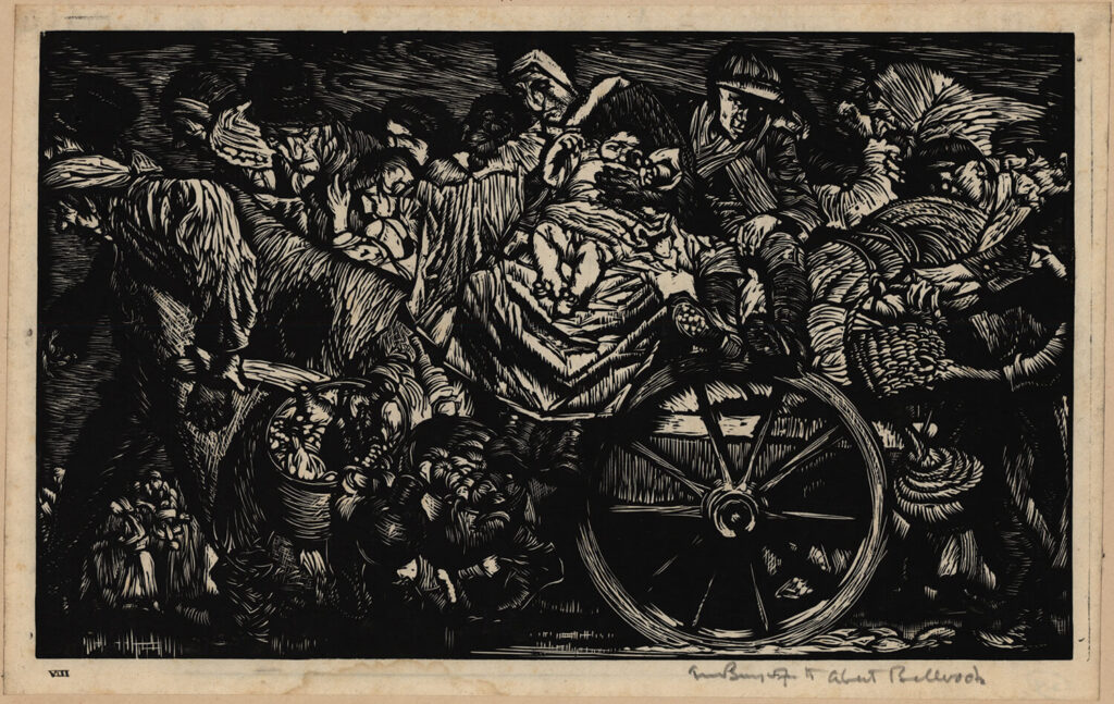 Frank Brangwyn - The Exodus
