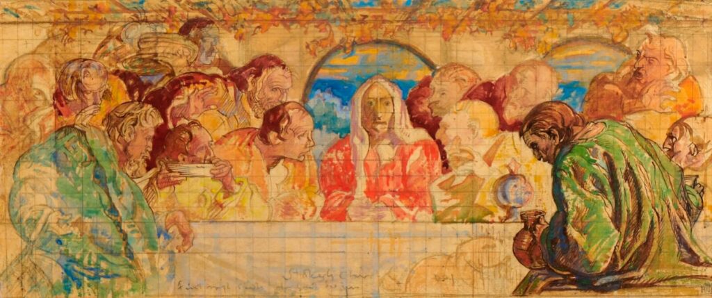 Frank Brangwyn - The Last Supper