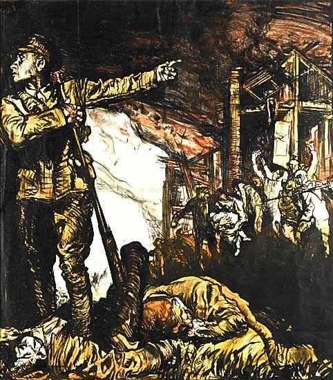 Frank Brangwyn - War. To Arms Citizens of the Empire