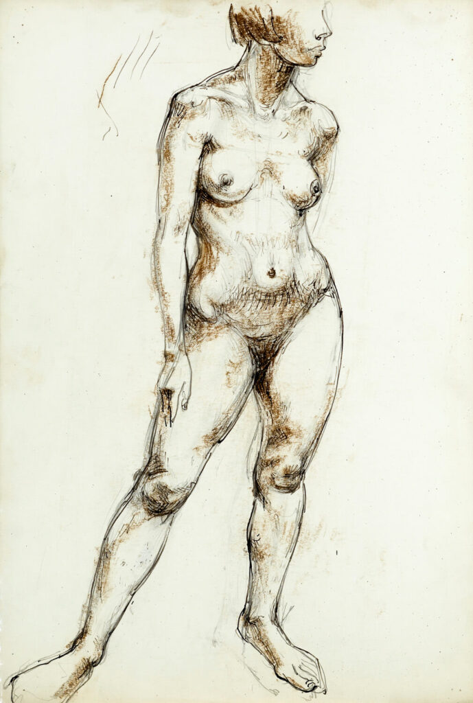 Fyffe Christie - Standing nude