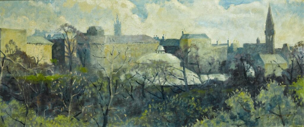 Fyffe Christie - View from the Artist's digs