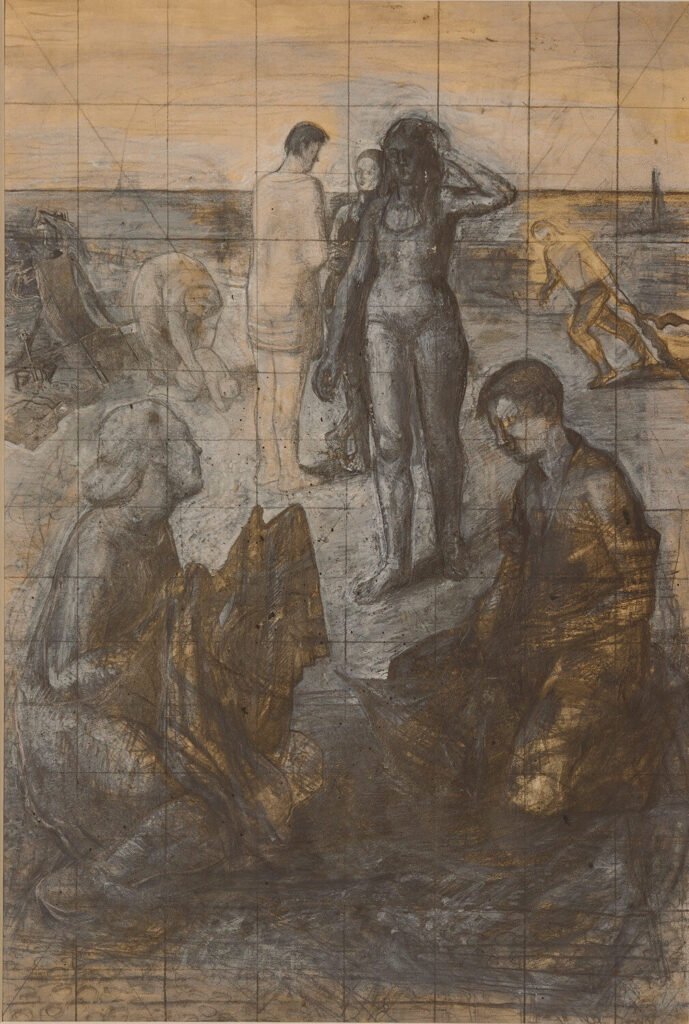 Geoffrey Hamilton Rhoades - Bathers circa 1925