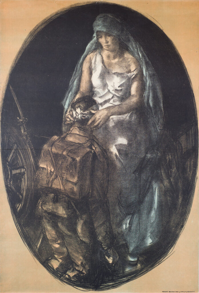 Gerald Spencer Pryse - Poster (without the lettering) for The Nations Fund for NursesA Thank-Offering from the British Empire to British Nurses