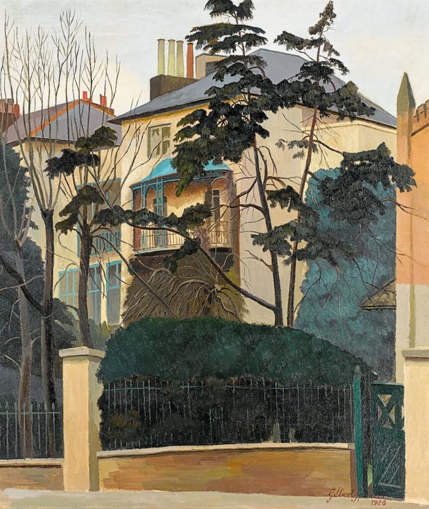 Gilbert Spencer - The Balcony