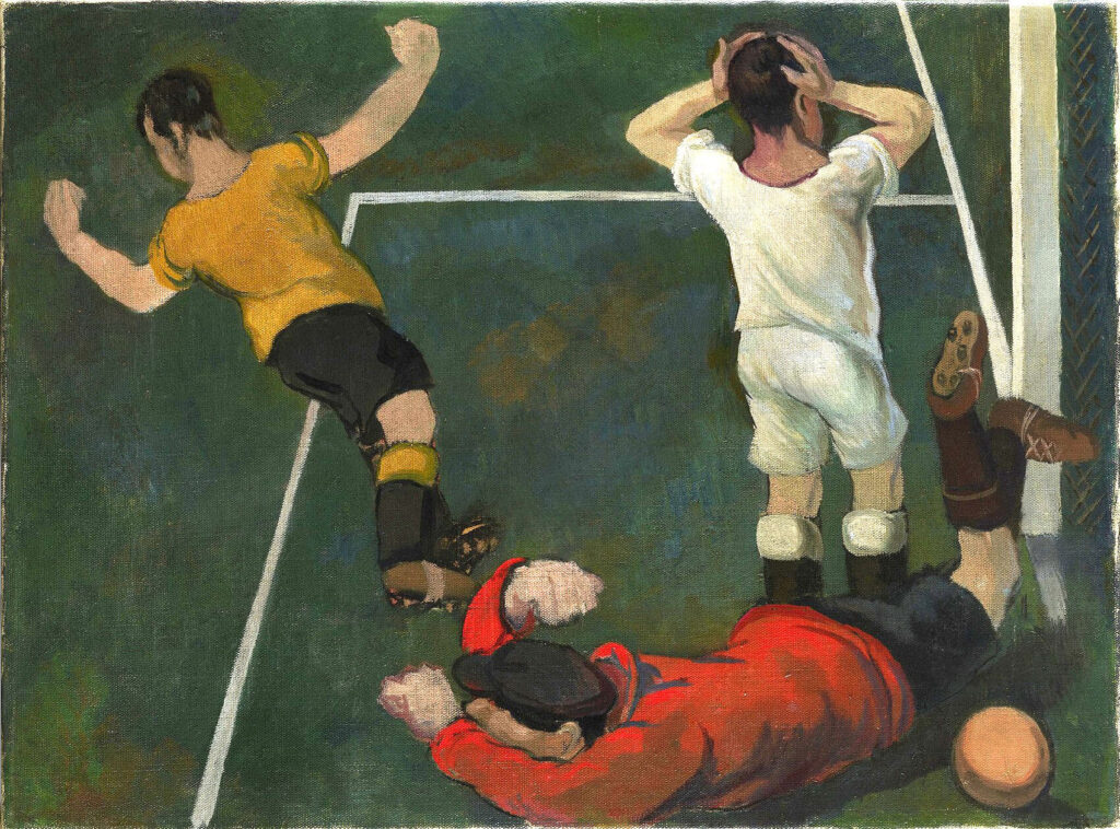 Gilbert Spencer - The Goal