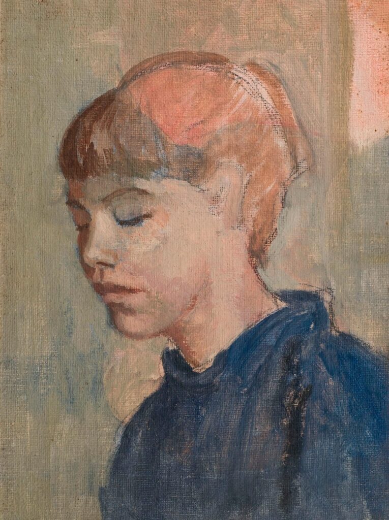 Gilbert Spencer - The Swedish Girl