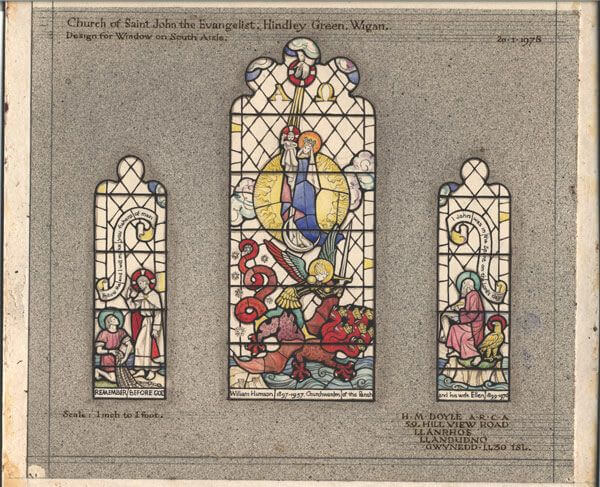 Harcourt Medhurst Doyle - Church of Saint John the Evangelist. Hindley Green