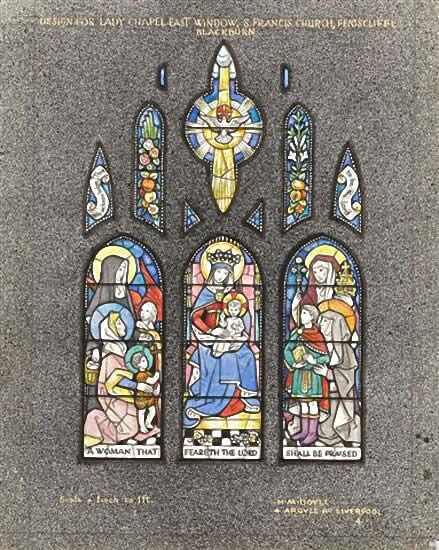 Harcourt Medhurst Doyle - Design for S. Francis Church