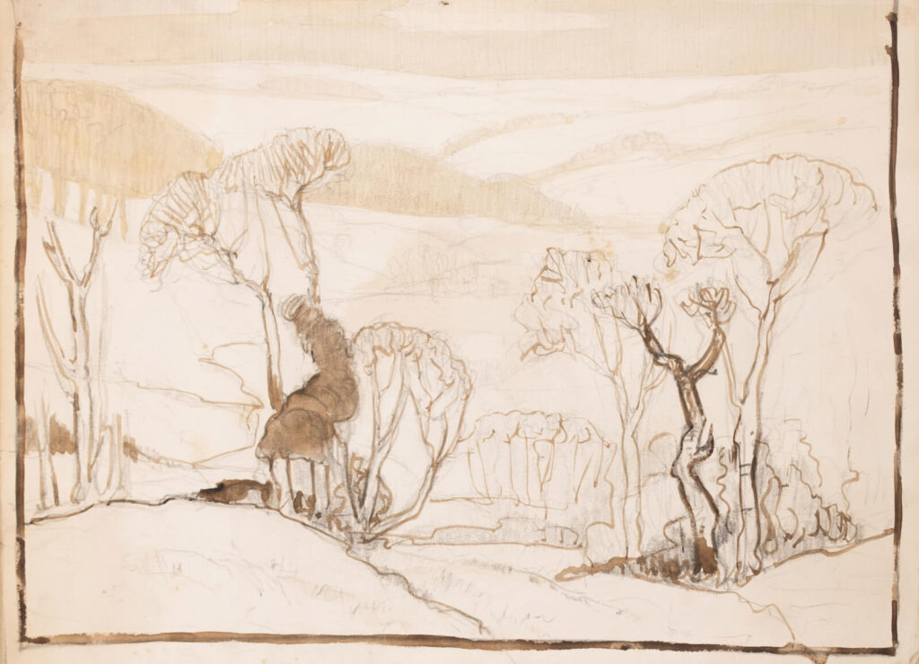 Harry Epworth Allen - Derbyshire Landscape