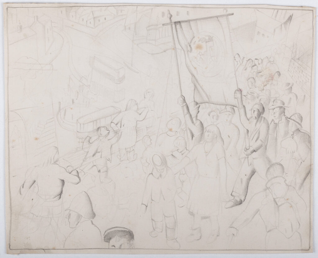 Harry Epworth Allen - Study for Whitsuntide