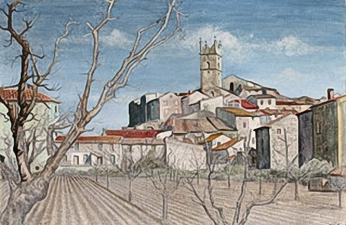 Harry Morley - Early spring: view through an