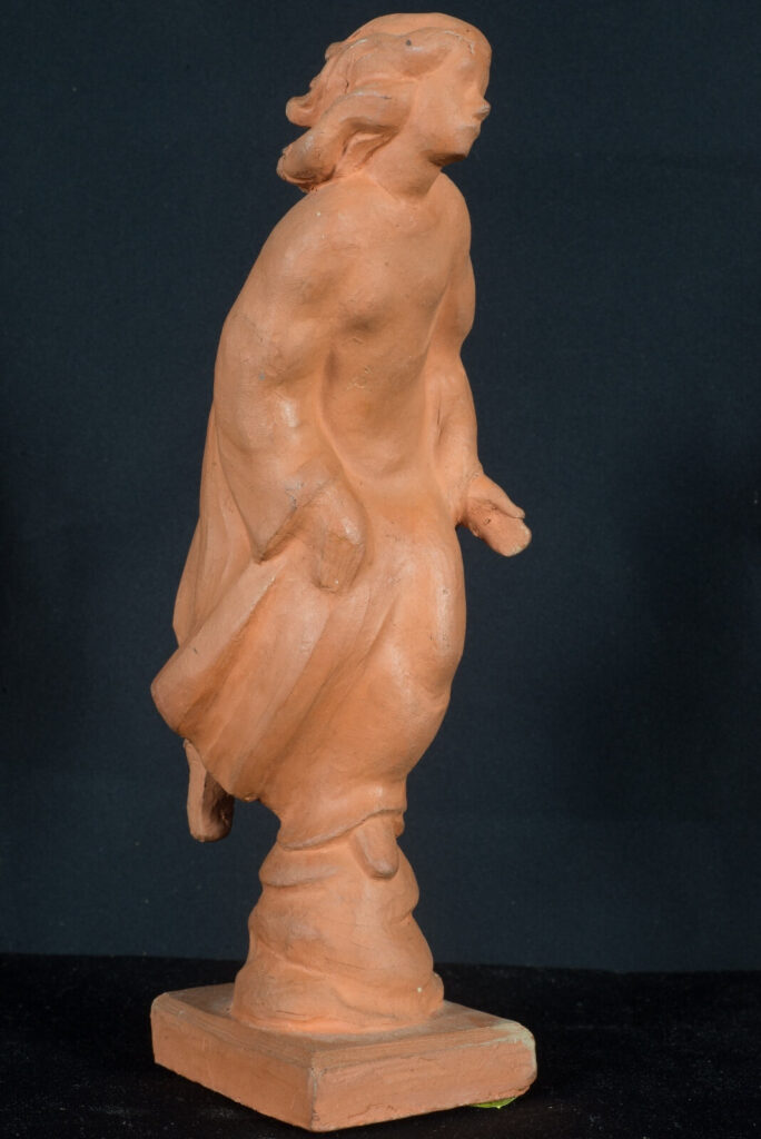 Hermann Nonnenmacher - Fleeing woman