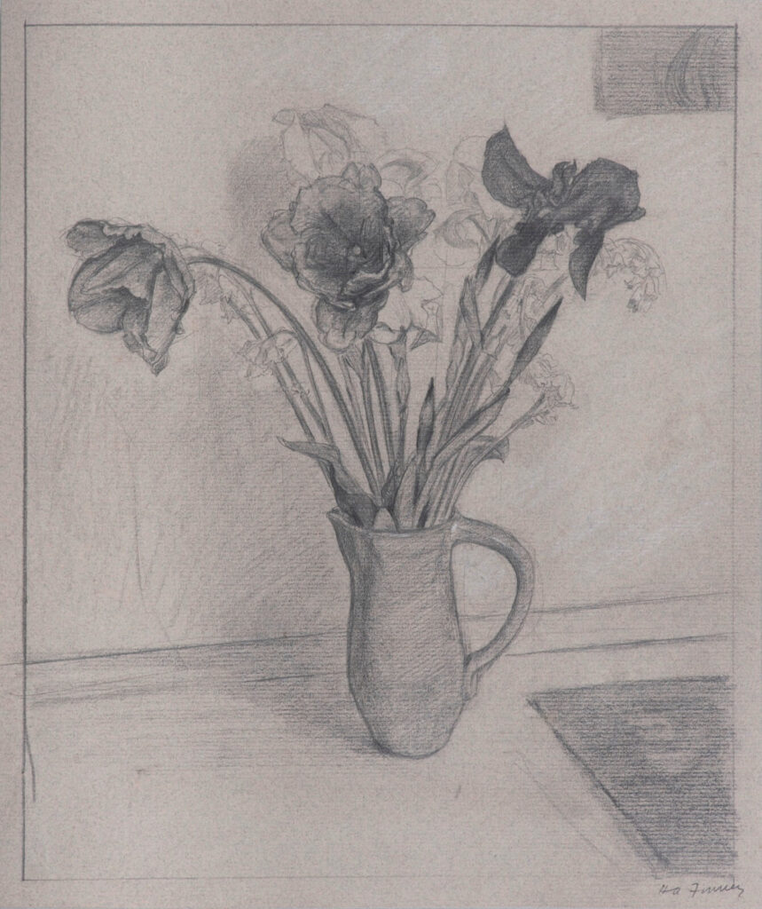 Hubert Arthur Finney - Flowers in a Vase