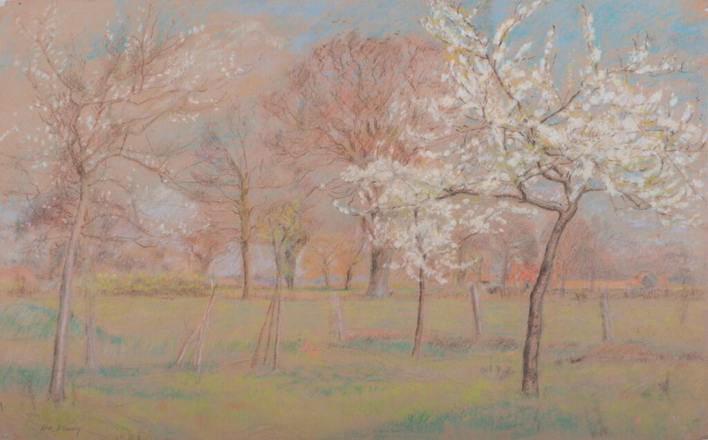 Hubert Arthur Finney - Fruit Trees in Blossom