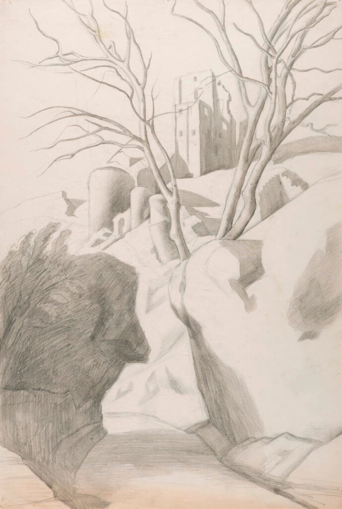 Hubert Arthur Finney - Ruined Castle