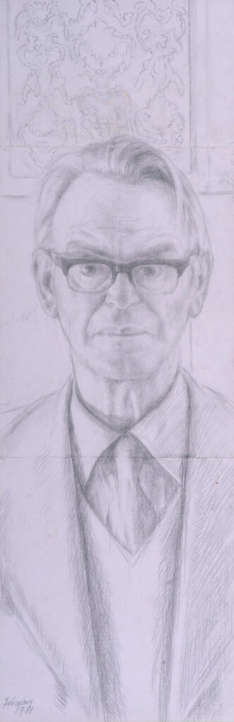 Hubert Arthur Finney - Self Portrait