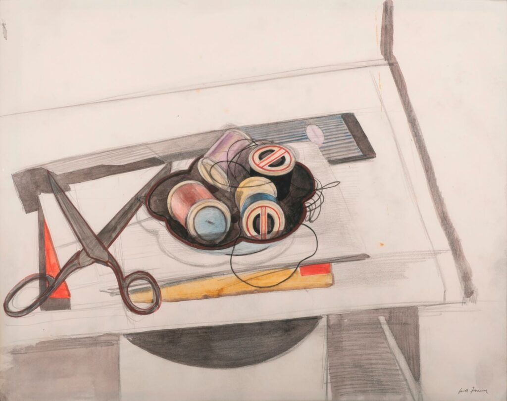 Hubert Arthur Finney - Sewing Tools and Materials