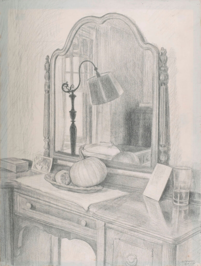 Hubert Arthur Finney - Still Life and Mirror