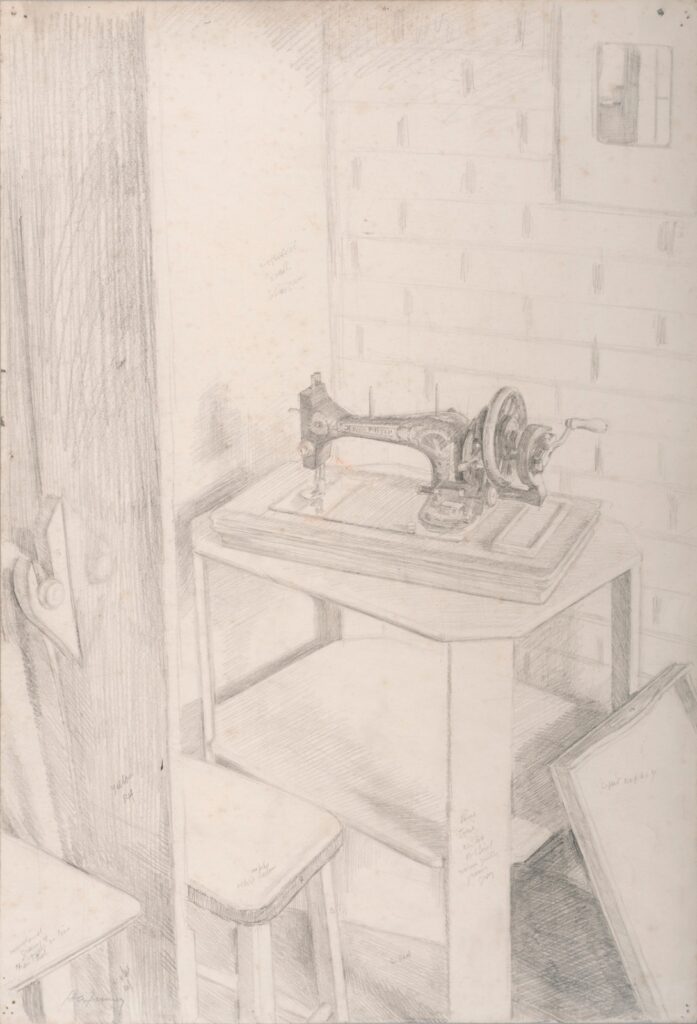 Hubert Arthur Finney - The Sewing Machine