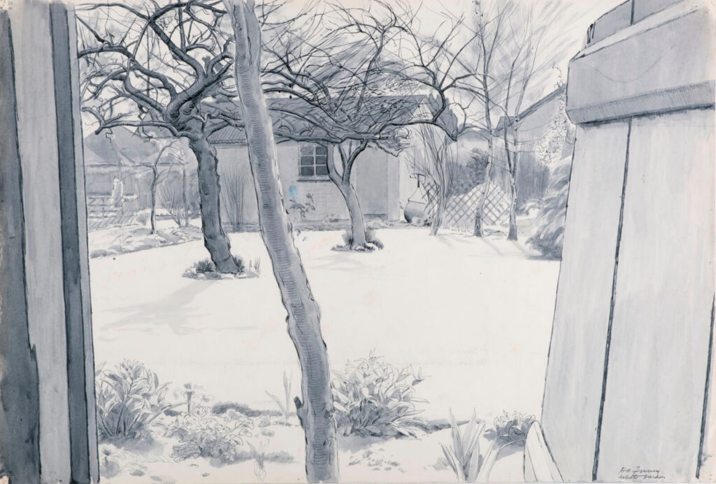 Hubert Arthur Finney - The artist's garden