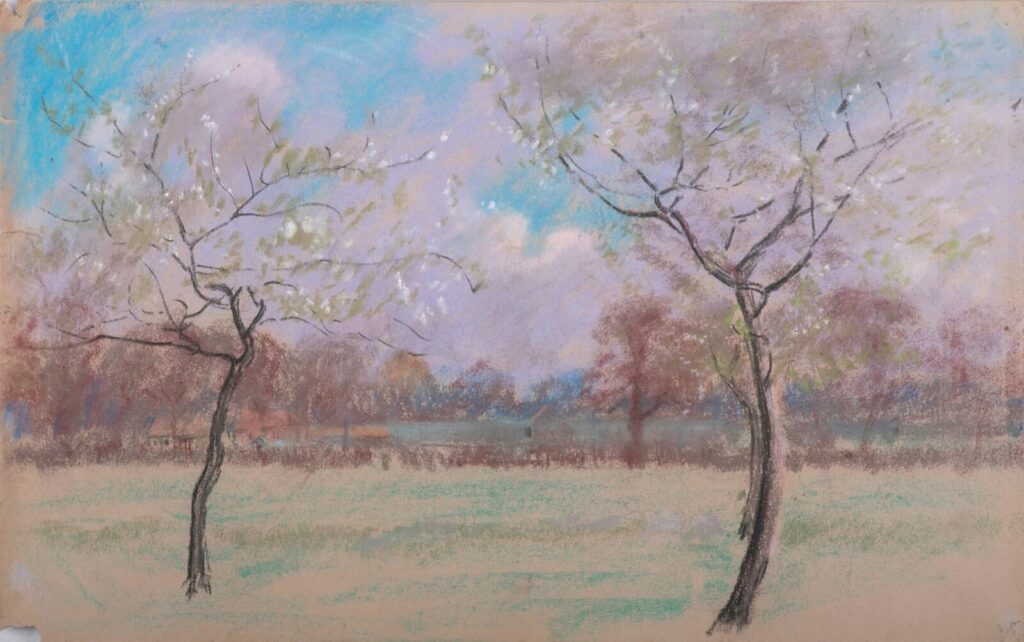 Hubert Arthur Finney - Trees in Blossom