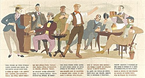 Ian Eadie - Men Drinking