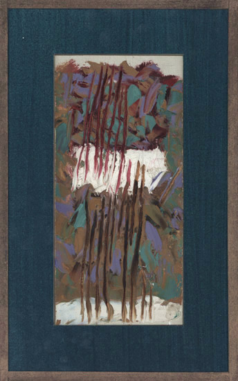 James Wood - Colour study with stripes