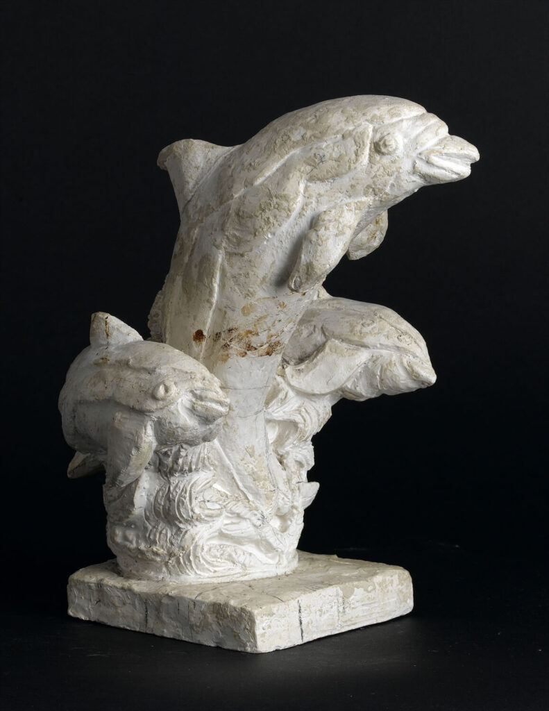 James Woodford - The Dolphin - Statuette group