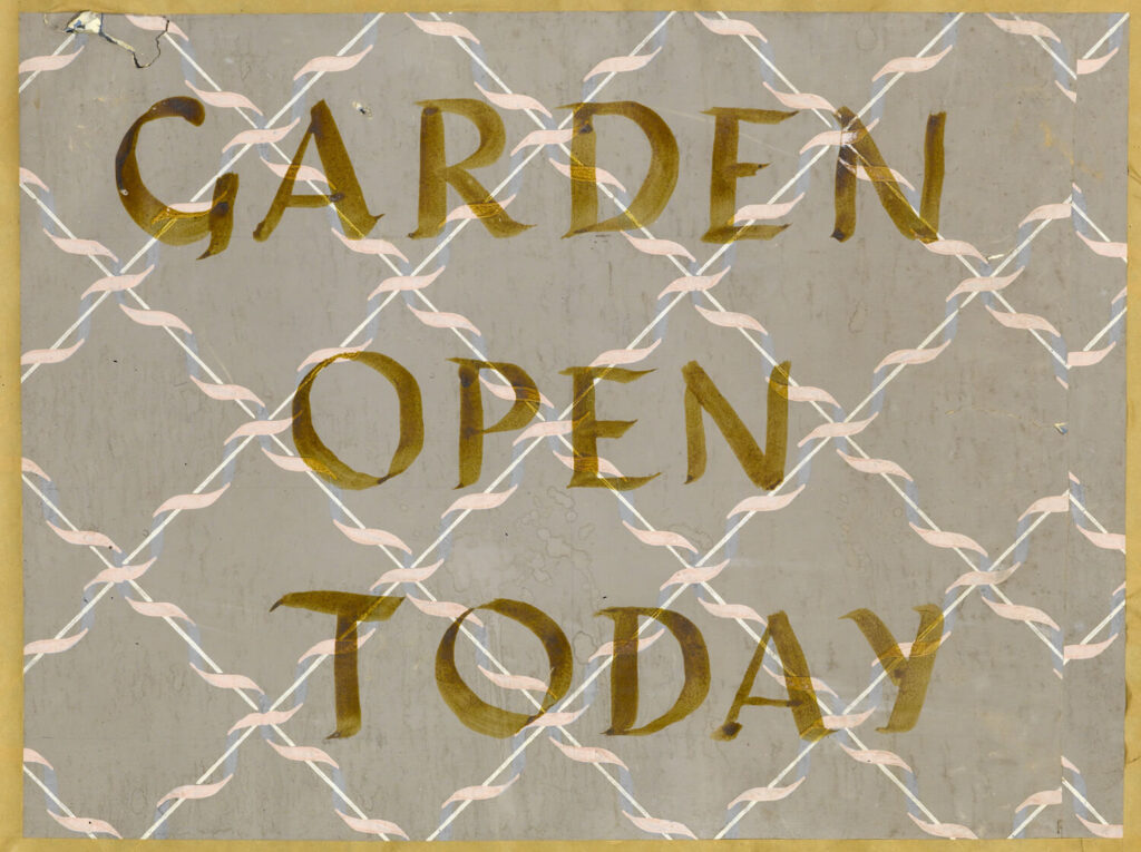 John Aldridge - Garden Open Today
