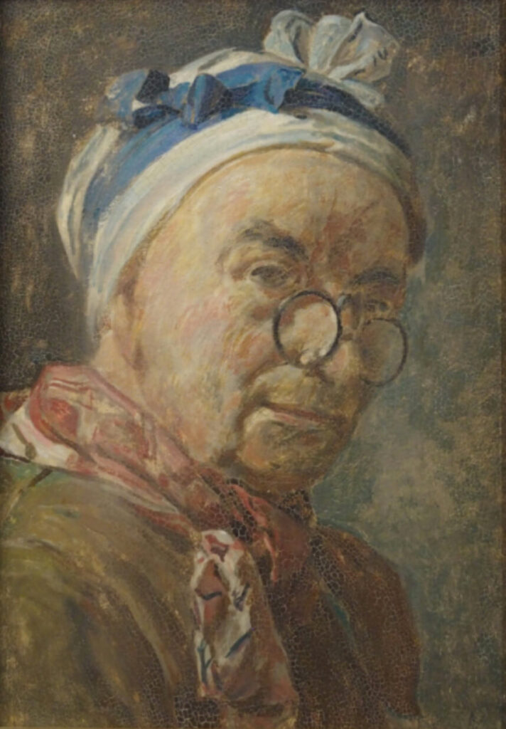 John Bulloch Souter - Self-portrait as Chardin