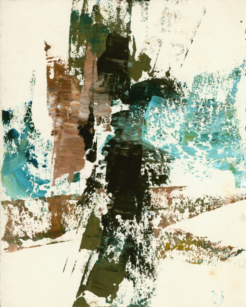 John Cecil Stephenson - Abstract in blue and brown