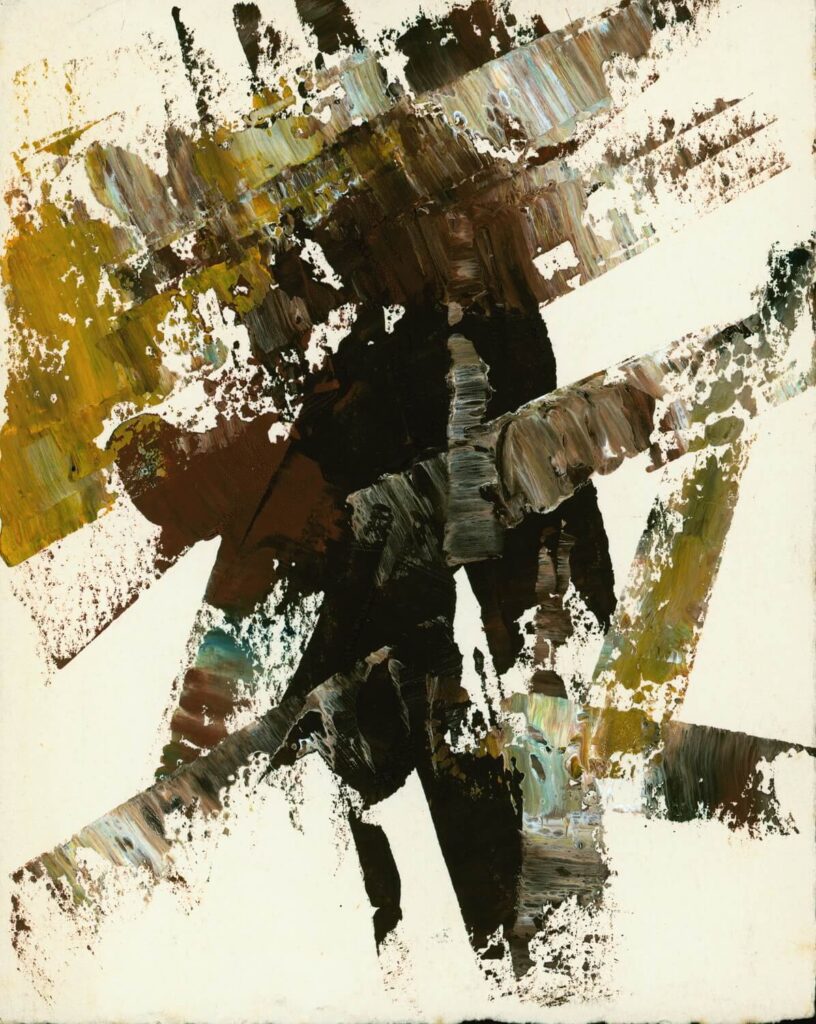John Cecil Stephenson - Abstract in brown