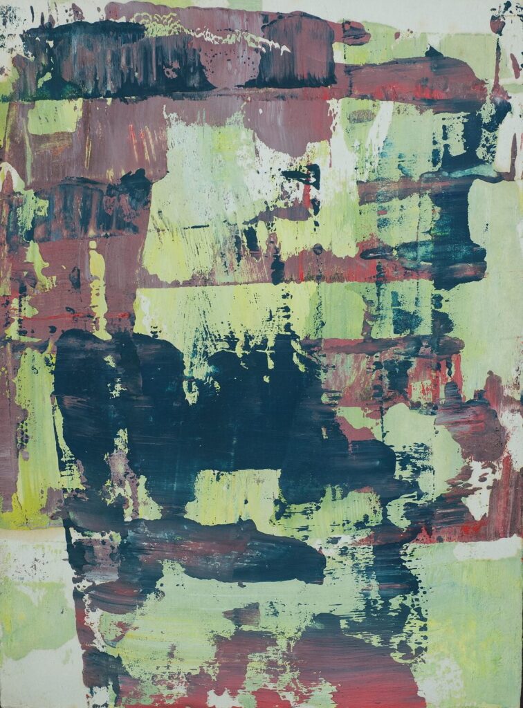 John Cecil Stephenson - Abstract in dark blue