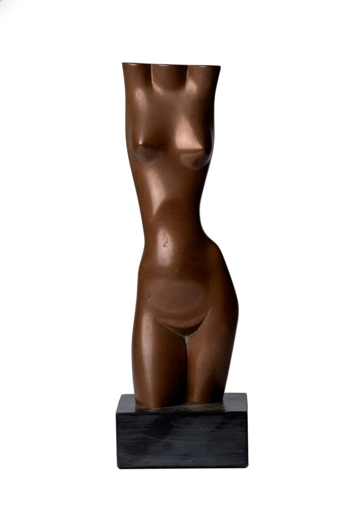 John Tonks - Three-quarter Length Female Nude