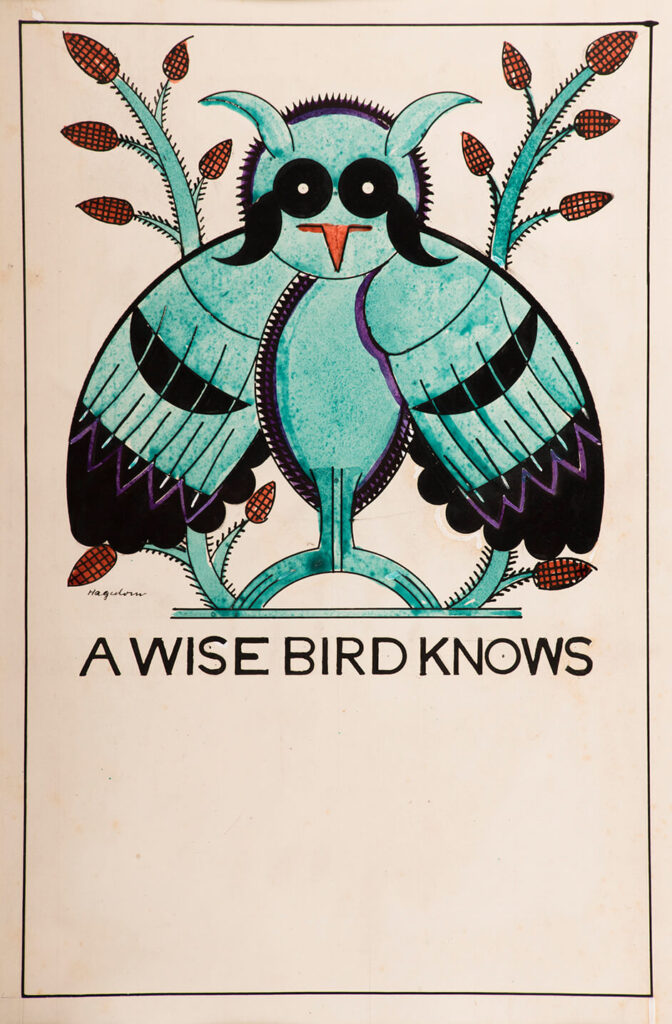 Karl Hagedorn - A Wise Bird Knows