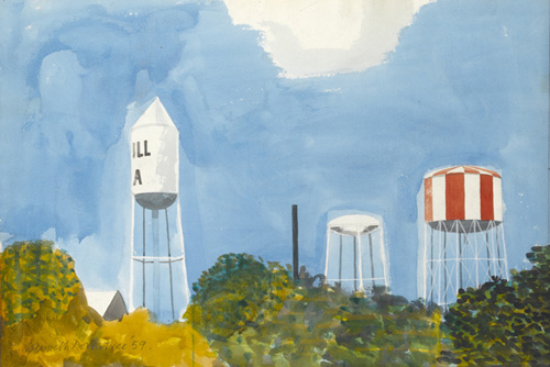 Kenneth Rowntree - Water Towers